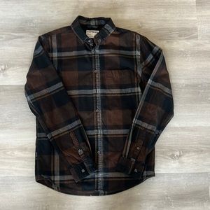 Express Plaid Soft Wash Corduroy Flannel. Size Small